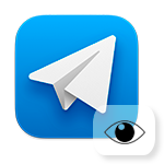 Просмотры кружочков (Telesco.pe)